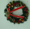 Wholesale 60cm artificial decorative Christmas flower wreath