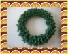 Wholesale 70cm artificial decorative pvc Christmas funeral wreath