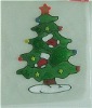 Wholesale christmas tree PVC mirror stickers (LD-M061)