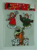 Wholesale christmas PVC window stickers (LD-M062)