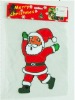 Wholesale dancing santa claus PVC fridge stickers (LD-M029)