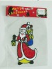 Wholesale santa claus PVC fridge stickers (LD-M038)