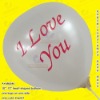 Wholesale "We love you" balloon for valentines day