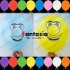 NEW Party Decorations Flying Flashing Printed Latex Balloons with LED Light Inside