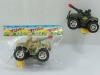 Wholesale Candy toy pull line tanks military car