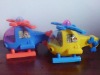 Wholesale Candy toy cartoon pull-string planes