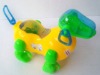 candy toy pull line robot dog with light