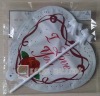 Wholesale DIA 18 cm valentine's day auto inflatable foil balloon