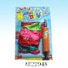 Wholesale 15 rubber round balloon+inflator