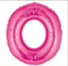 Wholesale Jumbo Pink Zero Foil Balloon, 100 pcs/lot, Free Shipping