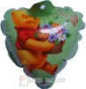 Wholesale love Bear logo shape auto inflatable foil balloon/custom shaped foil balloons