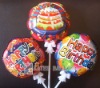 birthday party series auto inflatable foil balloon