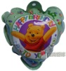 birthday love Bear logo shape auto inflating foil balloon