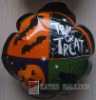 DIA 4" Halloween gift auto inflating foil balloon