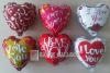 Wholesale valentine's day series heart shape auto inflatable foil balloon