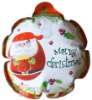 Wholesale DIA 11 cm christmas self inflatable foil balloons