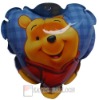 love Bear logo shape auto inflatable foil balloon