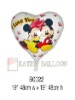 valentine's day DIA 18'' plain heart shape Mylar balloon