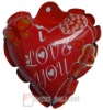 DIA 11cm Valentine's Day auto inflating foil balloon