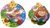 Wholesale DIA 14.5 cm chritmas auto inflatable foil balloon
