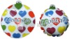 Wholesale DIA 14.5 cm birthday auto inflatable foil balloon
