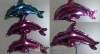 Wholesale dolphins types auto inflating foil balloon