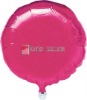 Wholesale valentine's day DIA 18" light Circular shape foil balloon