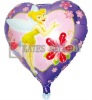 Wholesale angle DIA 18'' Cartoon aluminum foil promotional balloon