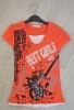 Wholesale China factory screen print blouse for kid girls HD004