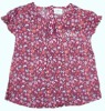 Wholesale Kids summer cotton floral printed blouse 11391#