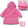 Wholesale KID'S LOVELY ANIMAL SHAPE NYLON PACKABLE RAIN WEAR RAINCOAT RAIN SLICKER 1100301