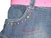 Wholesale 2011 girl's jeans pants OEM