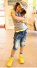Wholesale kid wear children's jeans 2011latest fashion child jeans