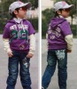 Wholesale child garment jeans new style fashion jeans child wear