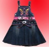 Wholesale Nice kid wear SK72 jeans skirt