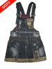 Wholesale children jean overall B1108 good denim fabric