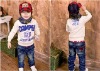 Wholesale child garment jeans child wear kid wear kid summer clothing