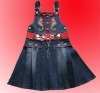 Wholesale Nice kid wear SK74 jeans skirt