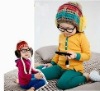 Wholesale 2011 children fashion new style hotsale cotton comfortable t-shirt+pant lovely children's clothing set