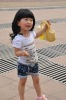 Wholesale child wear jeans new style fashion short jeans