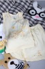 Wholesale 2011 children fashion new style hotsale cotton t-shirt+pant+coat family children's clothing set
