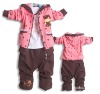 Wholesale 2011 fashion styles childs clothes three suits