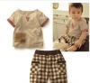 Wholesale 2011 children's fashion cute funny comfortable new clothing set