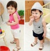 Wholesale 2011 children's fashion cute funny comfortable new clothing set