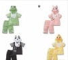 Wholesale 2011 children's fashion cute funny comfortable new clothing set