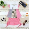 Wholesale 2011 children's fashion cute funny comfortable new clothing set