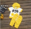 Wholesale 2011 children's fashion cute funny comfortable new clothing set
