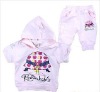 Wholesale 2011 children's fashion cute funny comfortable new clothing set