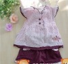 Wholesale 2011 children's fashion cute funny comfortable new clothing set