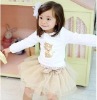 Wholesale 2011 children's fashion cute funny comfortable new clothing set